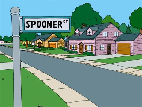 peter griffin location|family guy address spooner street.